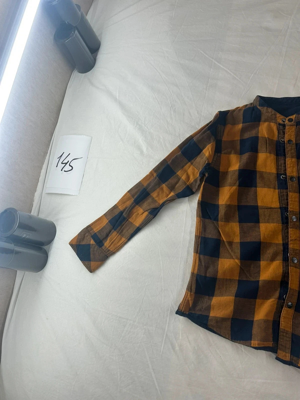 Vintage lil dude reversible plaid shirt – photo 4